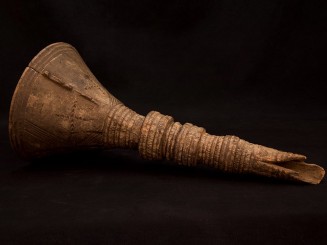 Old Tuareg wooden funnel
