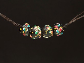 4 Venetian trade beads (fiorà)