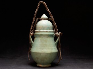 Fes. Glazed pottery vessel (S)