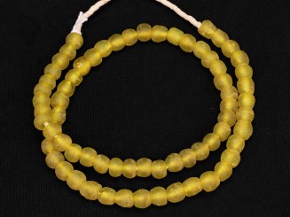 African glass beads necklace.