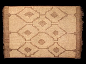 Saharian reed leather mat