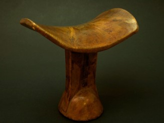 Ethiopian wooden headrest