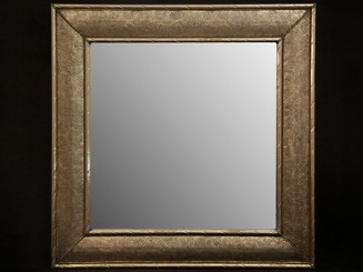 Maillechort framed mirror