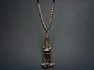  Kuchi.Old silver pendant...