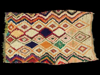 Boucherouite vintage rug