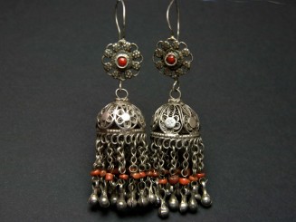 Kuchi old silver and coral...